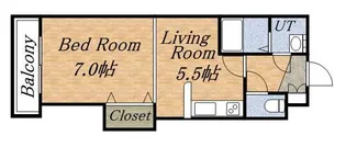コンパス琴似【00202号室】の間取り