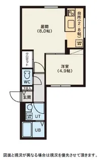 CASTELLO DEL SOLE【3階】の間取り