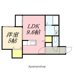 ジュピターハウス【3階】の間取り