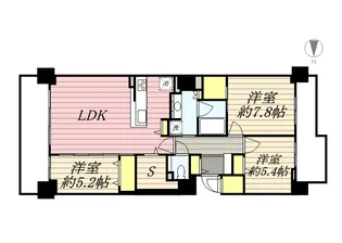ブランズ札幌中島公園【0205号室】の間取り