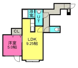 フローラ【102号室】の間取り