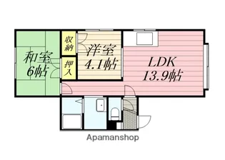 サンライトハイム【2階】の間取り
