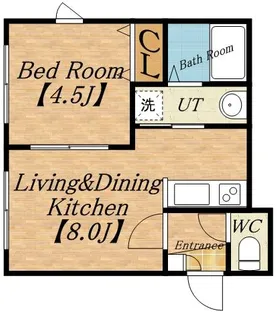 ブランノワール湖水【3階】の間取り