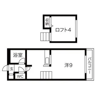 第7AMS円山【403号室】の間取り