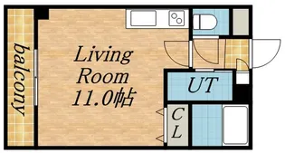 セントポーリアカルーア【0402号室】の間取り