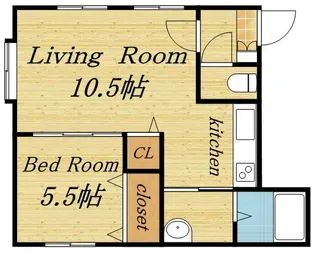 DAIKOKU【3階】の間取り