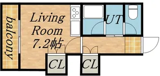 メープル北円山【7階】の間取り