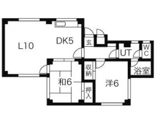シティプラザ18【303号室】の間取り