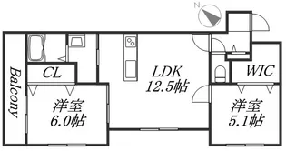 GRAND EXE KOTONI【1階】の間取り