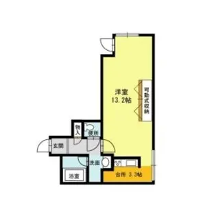 ノンナ ミーア(八光ビル)【5階】の間取り