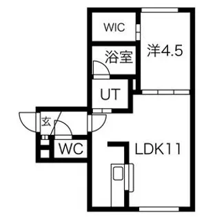 ワールドパレス札幌中央【3階】の間取り