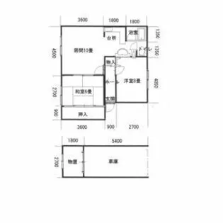 ライク西野【2階】の間取り