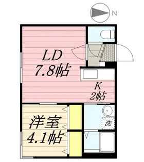 ウィリデ【3階】の間取り