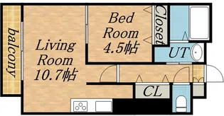 JP NOIE 円山表参道【8階】の間取り