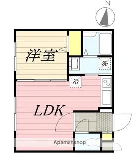 フェーラシュヴァル南円山【4階】の間取り