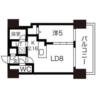 MODENA FINEST (モデナ フィネスト)【8階】の間取り