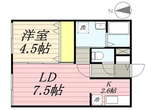 CHOUCHOU SOUTH FOREST(シュシュサウスフォレ【2階】の間取り