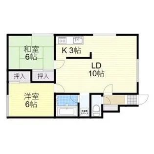 永野ハイツ3【103号室】の間取り