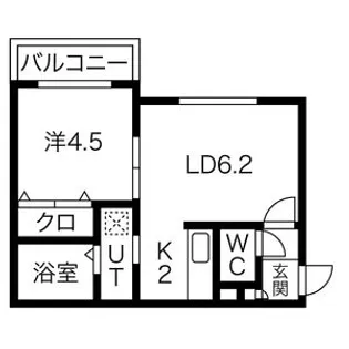 オルフィーク【3階】の間取り