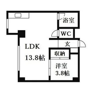 パレスマンション【9階】の間取り