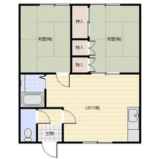 グッドライフ【201号室】の間取り