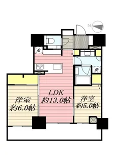 クリオ札幌北1条【7階】の間取り