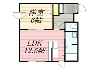 LITTLE POCKET【3階】の間取り