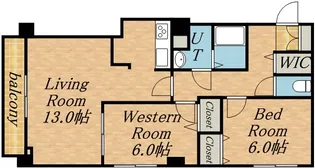 ULS山鼻【0202号室】の間取り