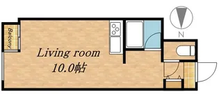 鹿友ディアプラザ札幌【0704号室】の間取り