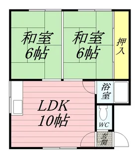 まるいマンション【0201号室】の間取り