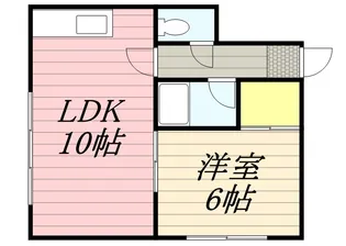 アパートメントアーバン【0102号室】の間取り
