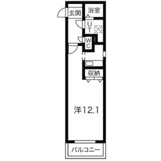Y’S南円山【3階】の間取り