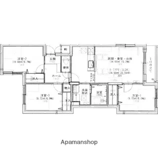 サンアイローヤル19【2階】の間取り