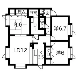ハイム・ソレイユ【202号室】の間取り