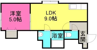 テッセラ【2階】の間取り