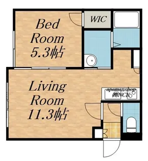 ディスティーノ【2階】の間取り