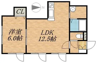 サイレントマンション II【201号室】の間取り
