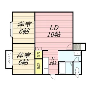 グレースハイツ【1階】の間取り