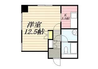 エシール南5条【8階】の間取り
