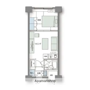 アルファコンフォート札幌【10階】の間取り
