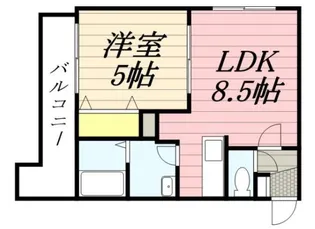 アベニュー224【0302号室】の間取り