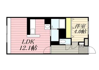 トーカンマンション幌平橋【2階】の間取り