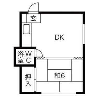 セブンテンハイツ【205号室】の間取り