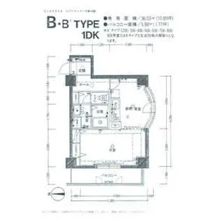 メゾンクレスト中島公園【6階】の間取り