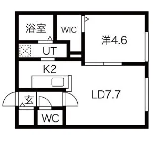 LUCA【3階】の間取り