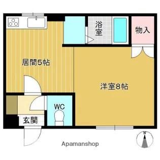 エスポアール53【303号室】の間取り