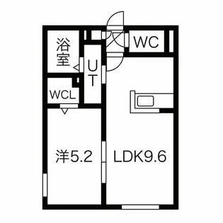 SーRESIDENCE桑園EAST【5階】の間取り