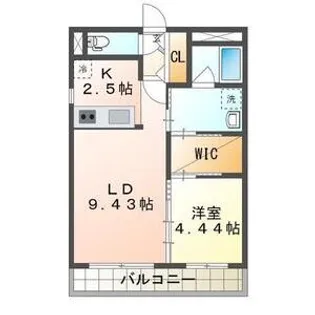 プライムエイト【3階】の間取り