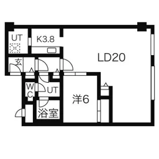 ブランジェミス【902号室】の間取り