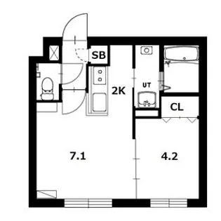ALPHA発寒南【4階】の間取り